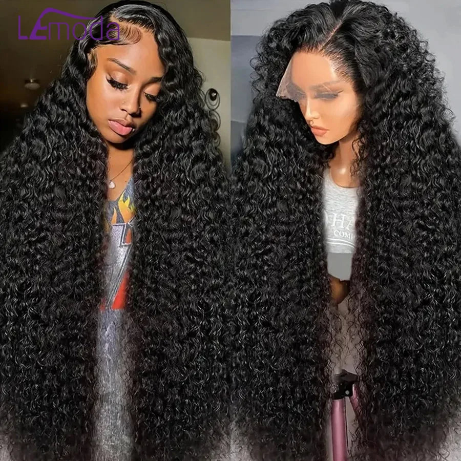 Perruque 13x6 HD – Cheveux Humains Ondulés 250% Lace frontale longue, qualité brésilienne.
