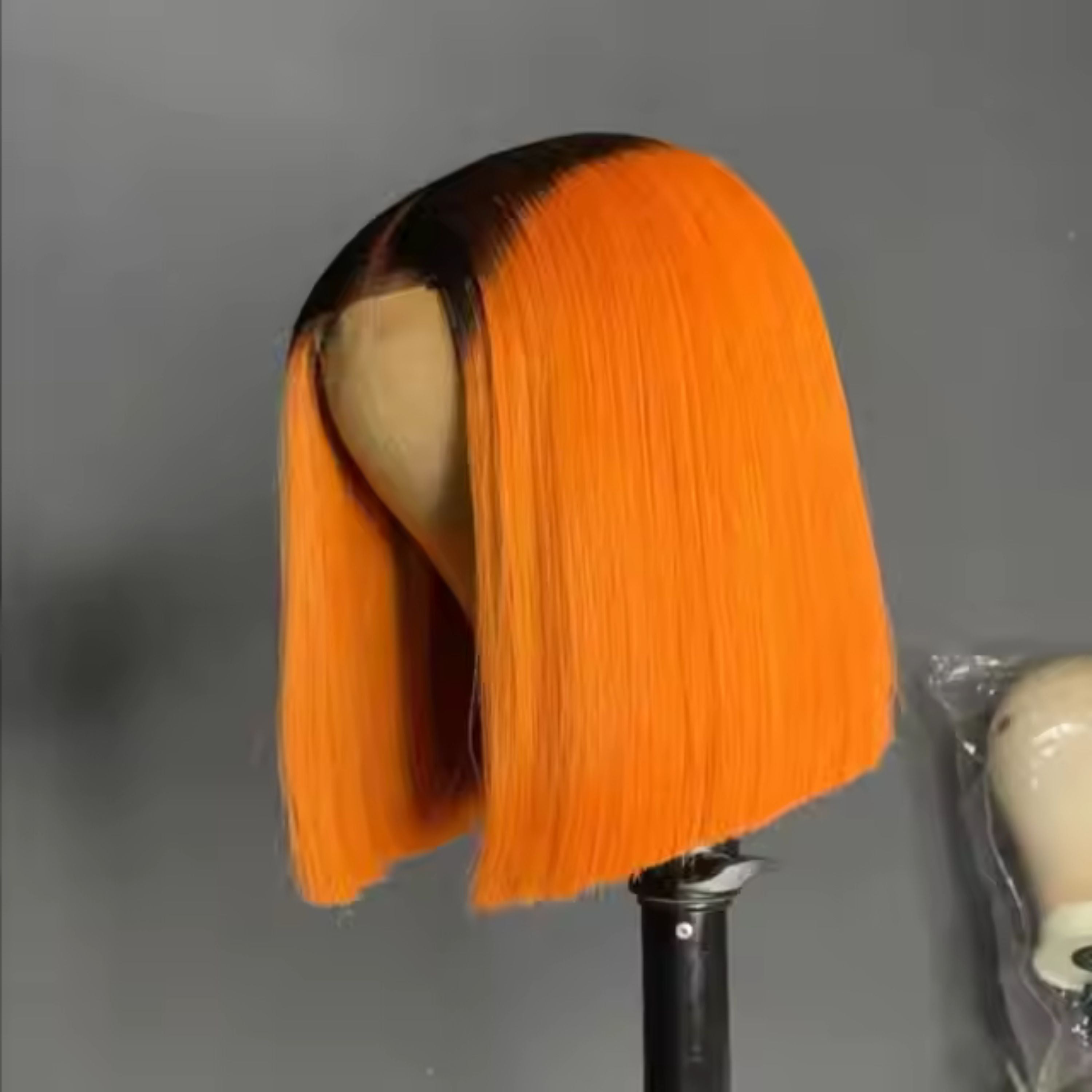 Perruque colorée en cheveux 100 % humains vietnamiens – Lisse effet "Bone Straight", sans nœuds, sans perte, à prix de gros.